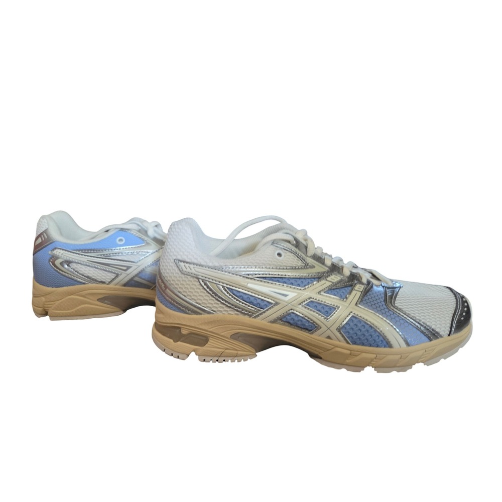 ASICS Gel-1130 Running Shoes Womens 7 White Blue Silver EXCELLENT 1203A607 - Picture 2 of 8